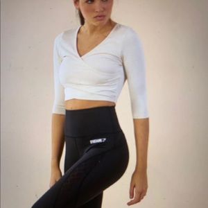 Gymshark Ballet Top Sand XS